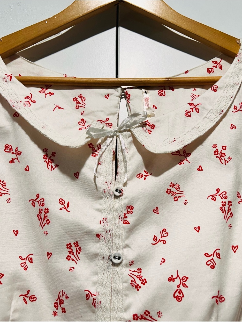 Free People Cream Mini Dress with Pink Floral Print - Picture 4 of 15